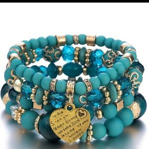 4 layers love bracelets